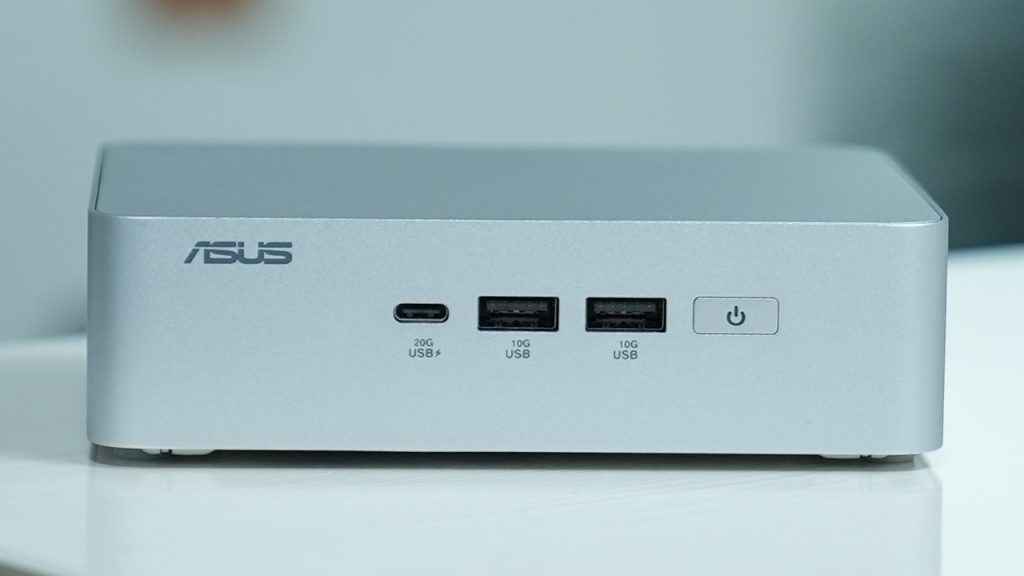 ASUS NUC 15 Pro+ Front Side