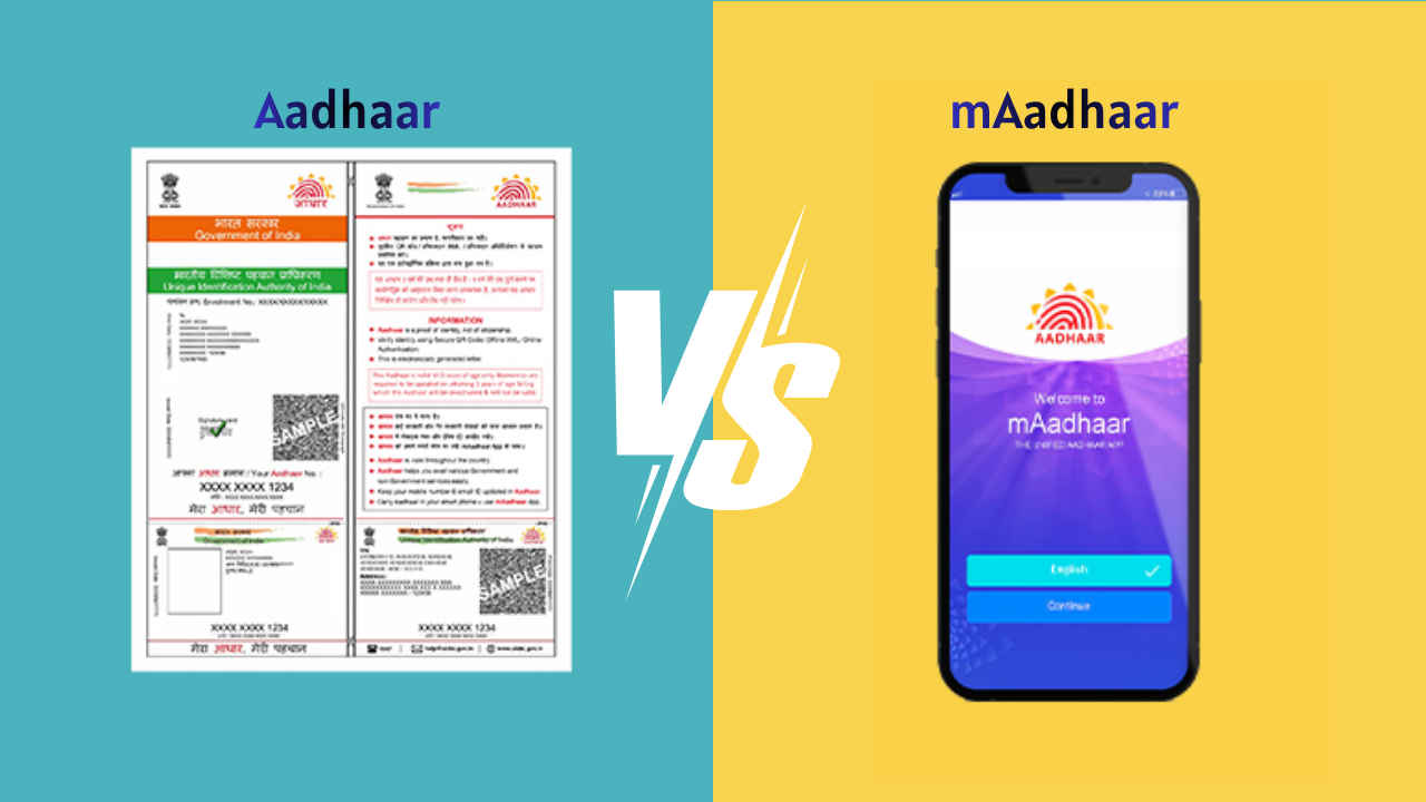 Aadhaar Vs mAadhaar App: ಇವೆರಡರಲ್ಲಿ ಒಂದಕ್ಕಿಂತ ಒಂದು ಹೇಗೆ ಭಿನ್ನ? ಇದರ ಸಂಪೂರ್ಣ ಮಾಹಿತಿ ಇಲ್ಲಿದೆ ನೋಡಿ!