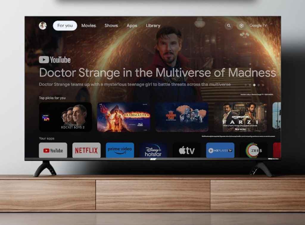 Acer 40 inches Pro Series Full HD Smart LED Google TV