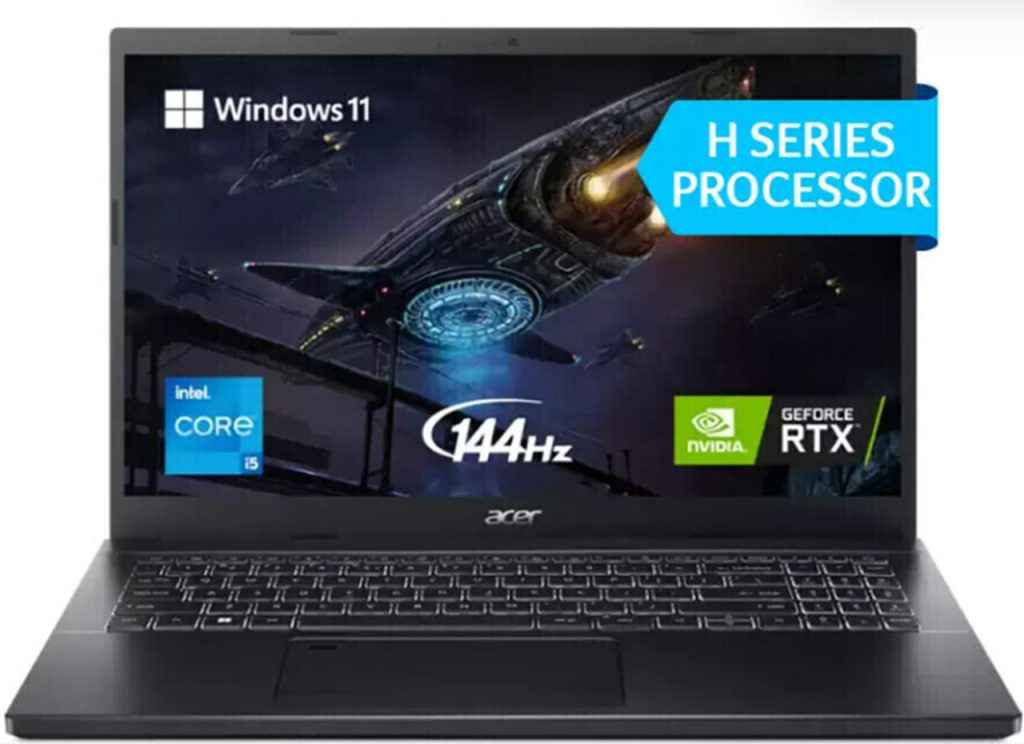Acer Aspire 7 Intel Core i5 12th Gen 12450H