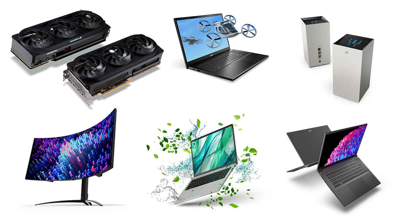 CES 2024: Acer unveils new Predator and Nitro gaming laptops, SpatialLabs laptops and routers at CES 2024