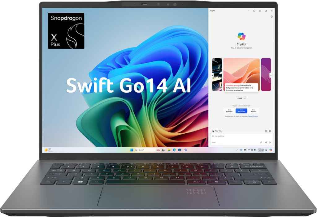 Acer Swift Go 14 Snapdragon X Plus