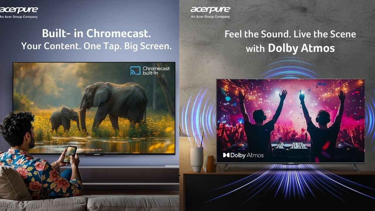 Dolby Atmos சப்போர்டுடன் Acerpure யின் புதிய TV அறிமுகம் 75-இன்ச் வரையிலான சைஸ் வீடு சினிமா தியேட்டர் ஆகும்