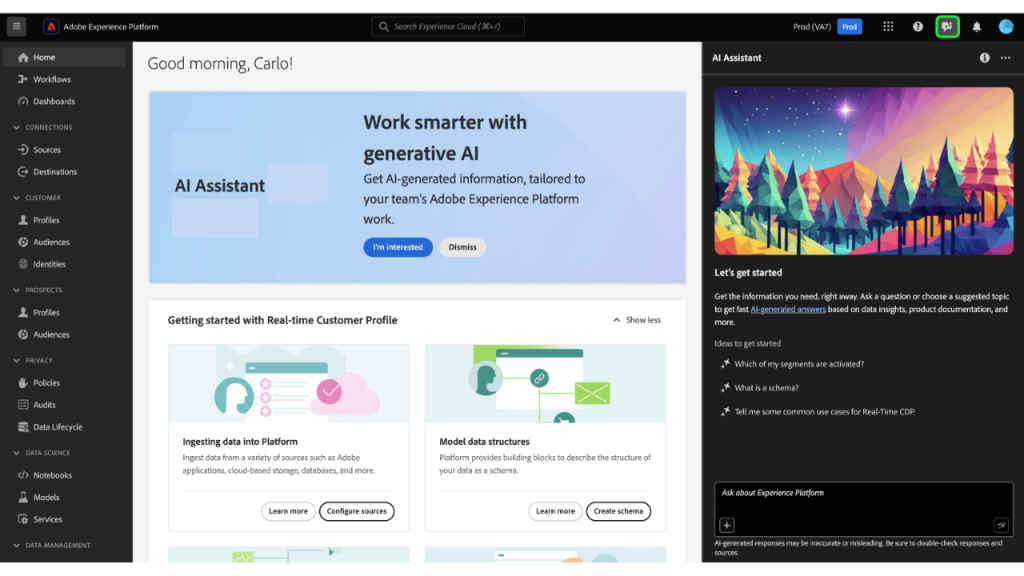 Adobe Experience Platform AI assistant is now generally available: What is it?
