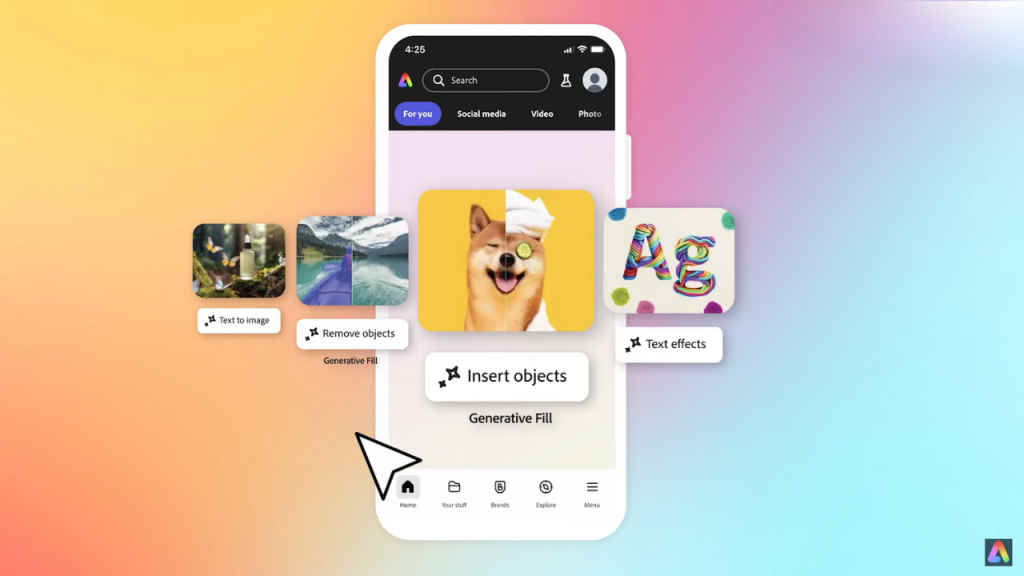 Adobe Express app with Firefly AI is now generally available: Explore its features
