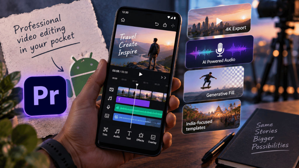 Adobe Premiere mobile What it offers