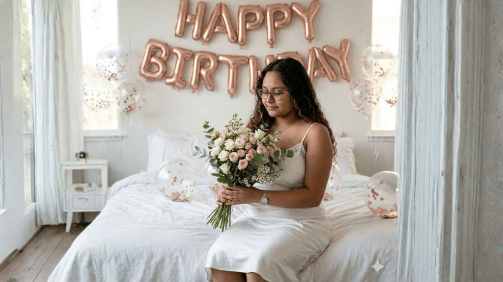 Aesthetic birthday image prompt 3