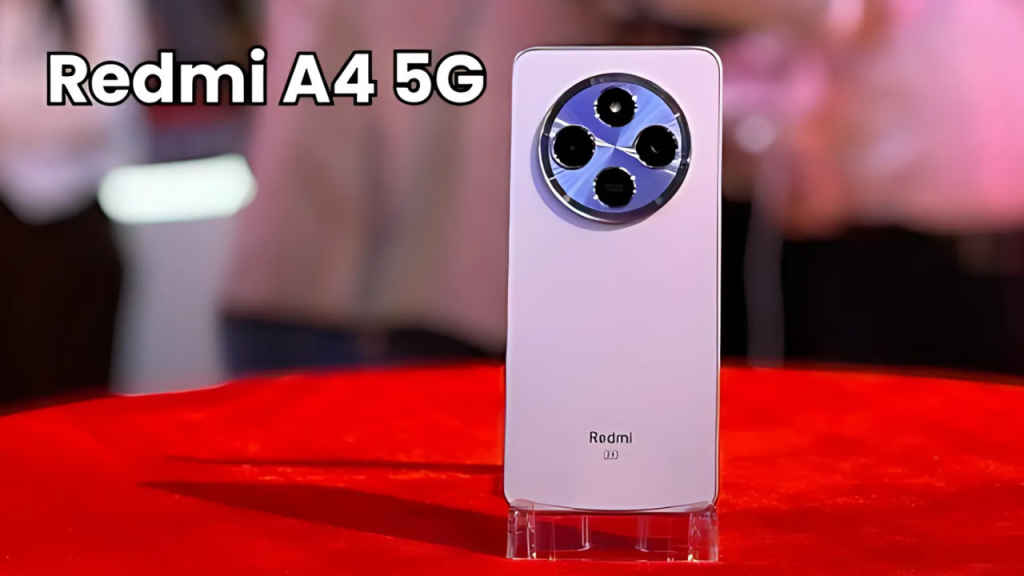 Affordable 5G smartphone Redmi A4 5G India Price leaked before launch