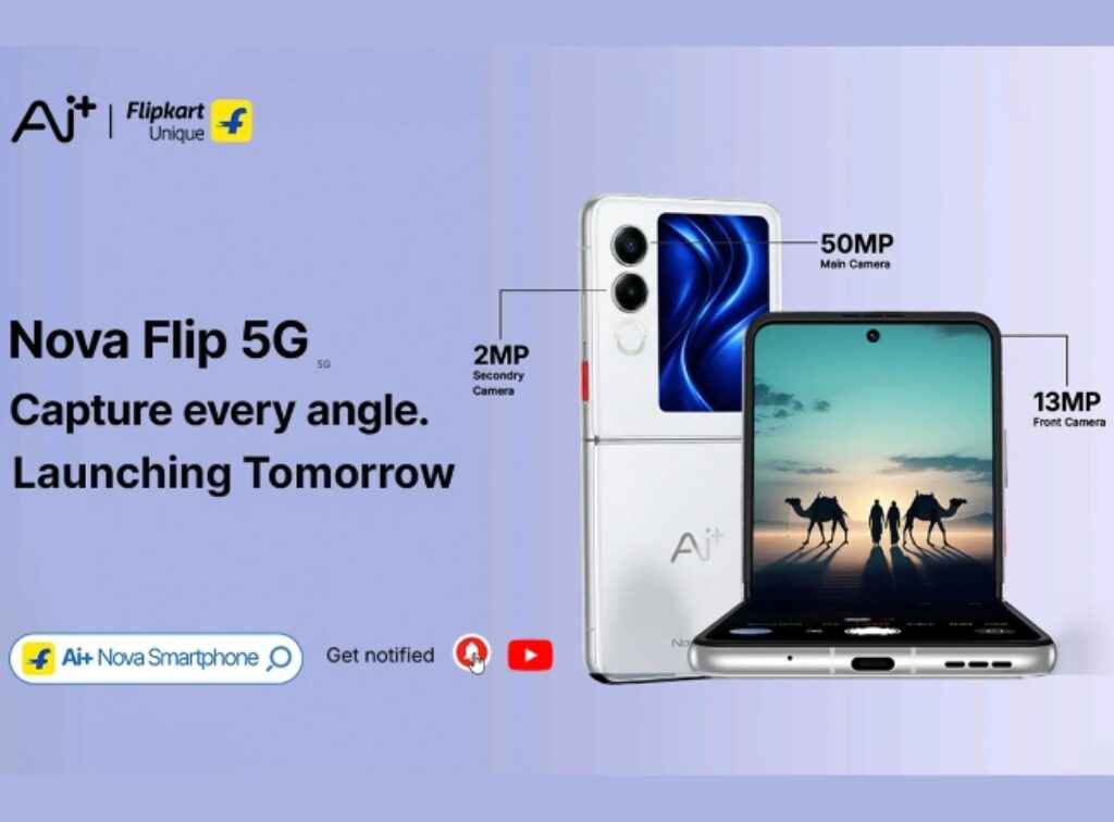 Ai+ Nova Flip 5G Launch