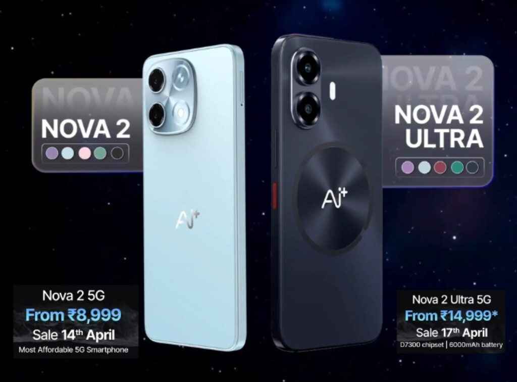 Ai Plus Nova 2 and Nova 2 Ultra 5G price