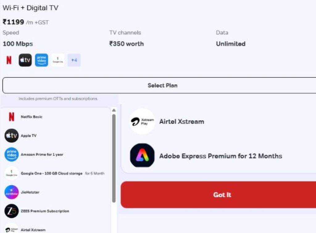 Airtel 100mbps plan (2)