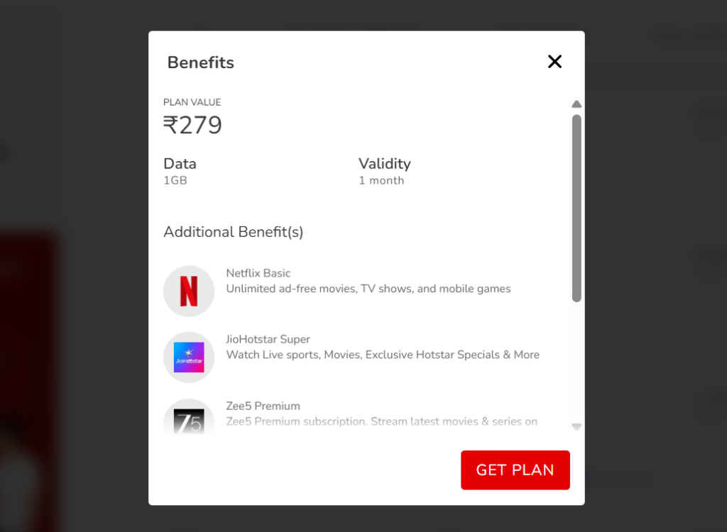 JioHotstar, Netflix ಮತ್ತು ZEE5