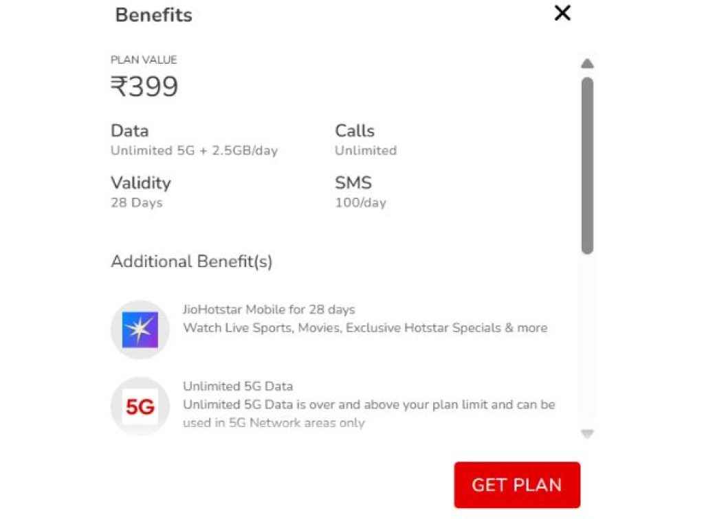 Airtel 399