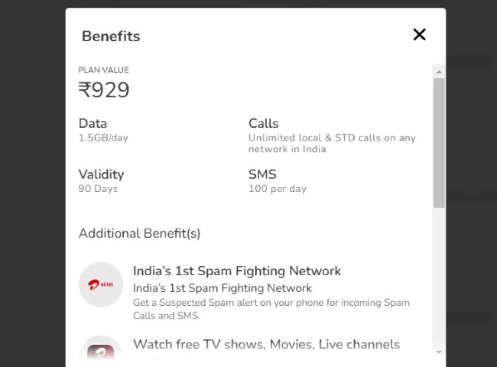 Airtel Best Plan