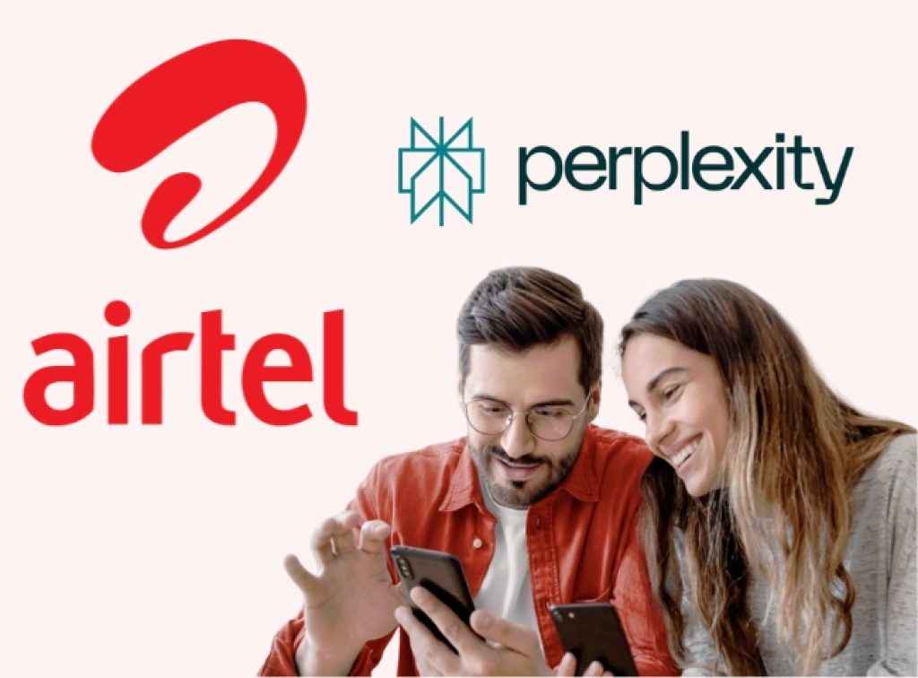 Airtel perplexity AI