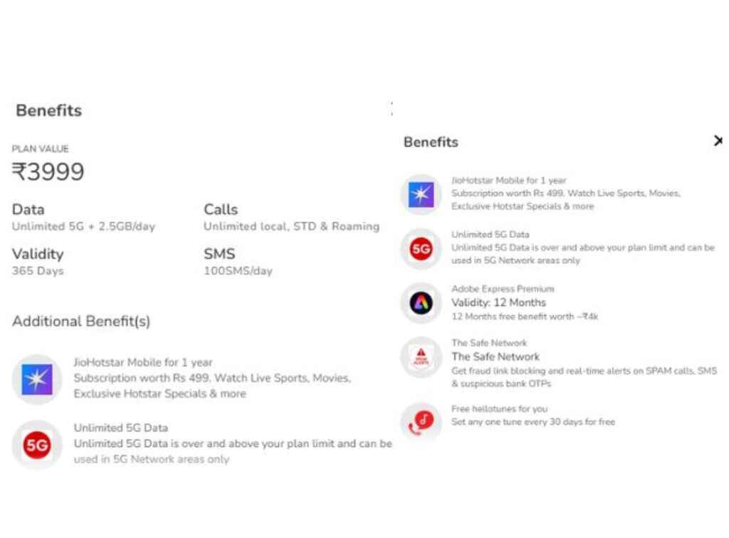 Airtel rs 3,999