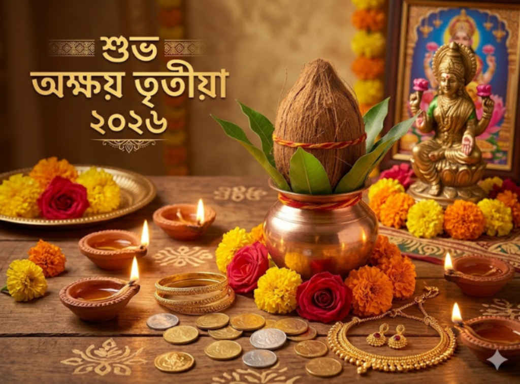 Akshaya Tritiya 2026 Wishes Bengali