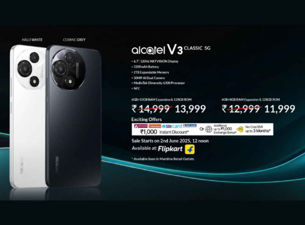 Alcatel V3 Pro price in india