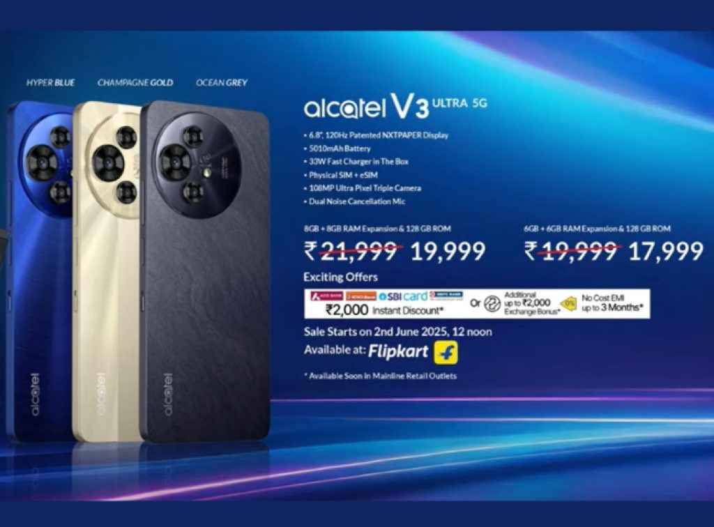 Alcatel V3 Ultra Price