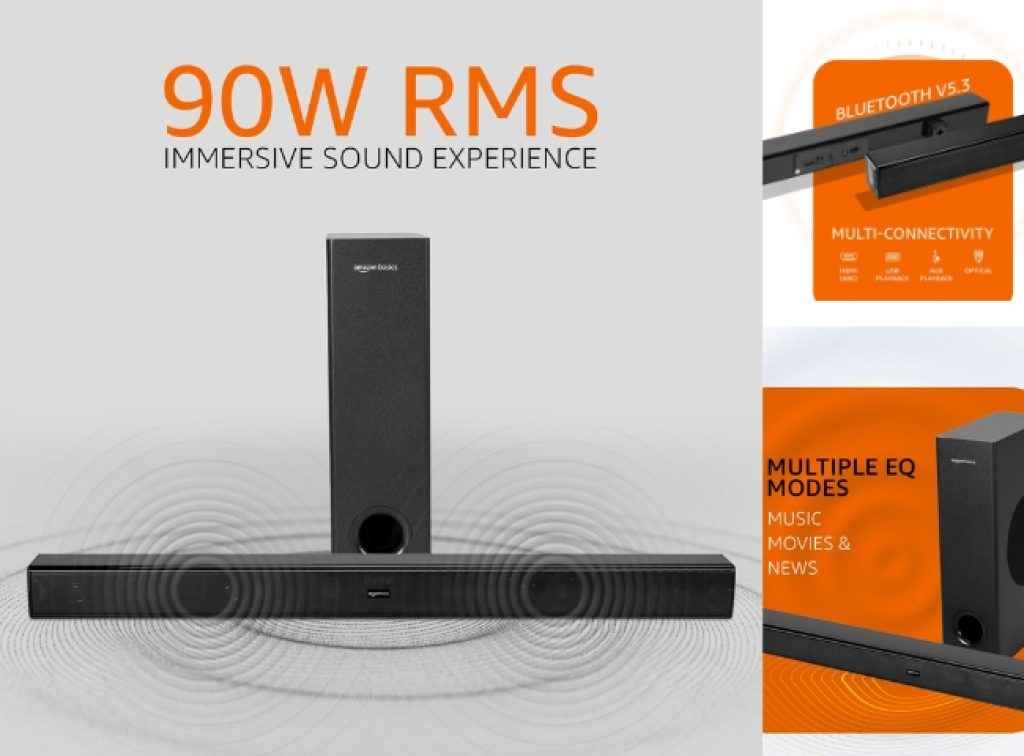 Amazon Bacis Soundbar Deal