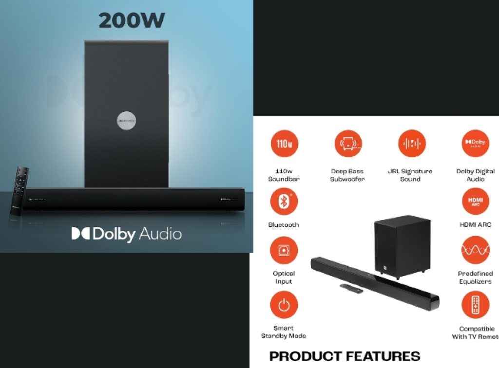 Amazon Dolby Audio soundbar Deals