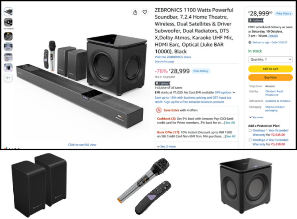 Amazon GIF Sale 2026 7.2.4 Dolby Atmos soundbar deals