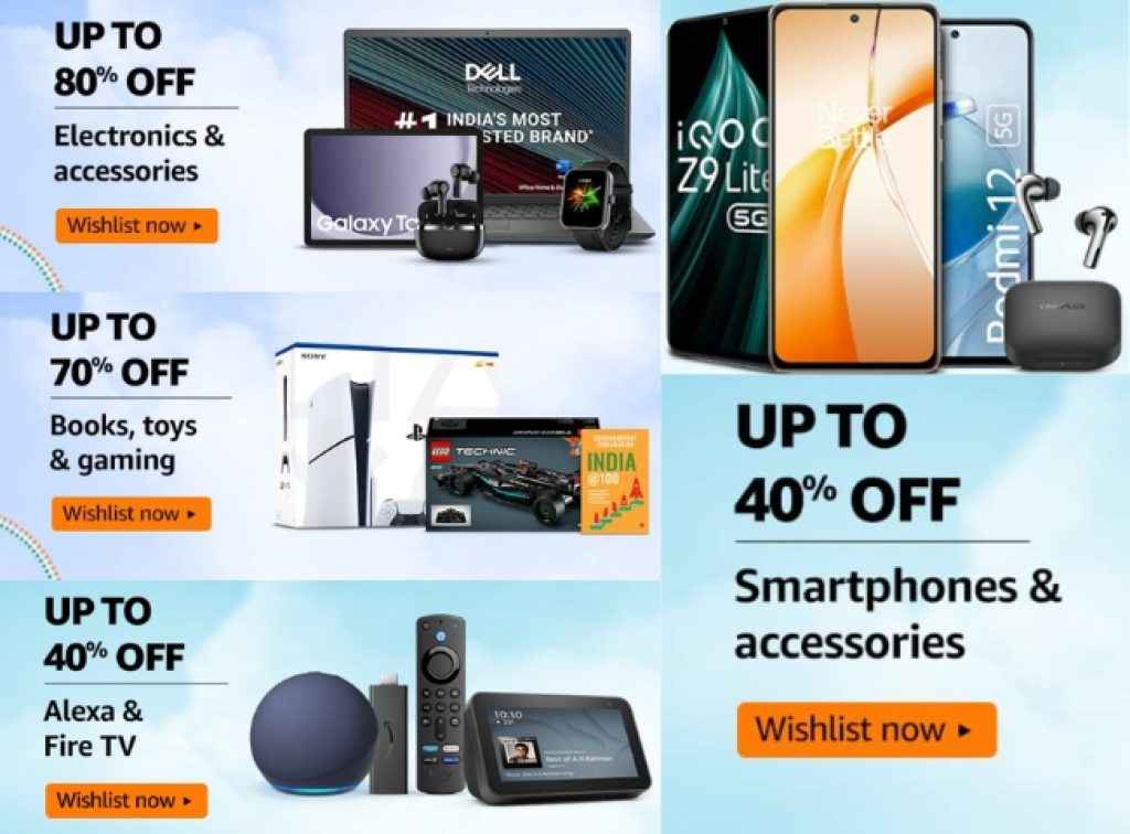 Amazon Great Freedom Festival Sale Offers