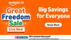 Amazon Great Freedom Sale 2026 is now live: Top flagship smartphone deals to check out