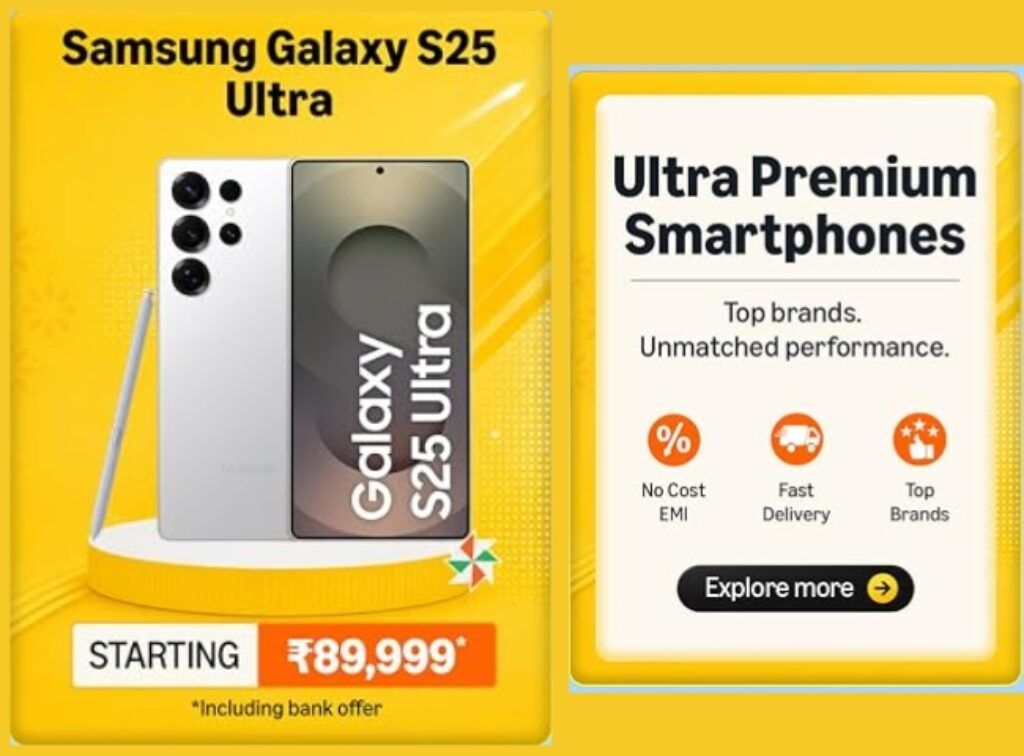 Amazon Great Freedom Sale Samsung Galaxy S25 Ultra Deal
