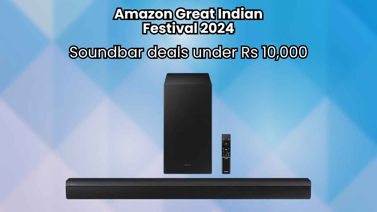 Amazon Great Indian Festival 2024: Soundbar deals under Rs 10,000