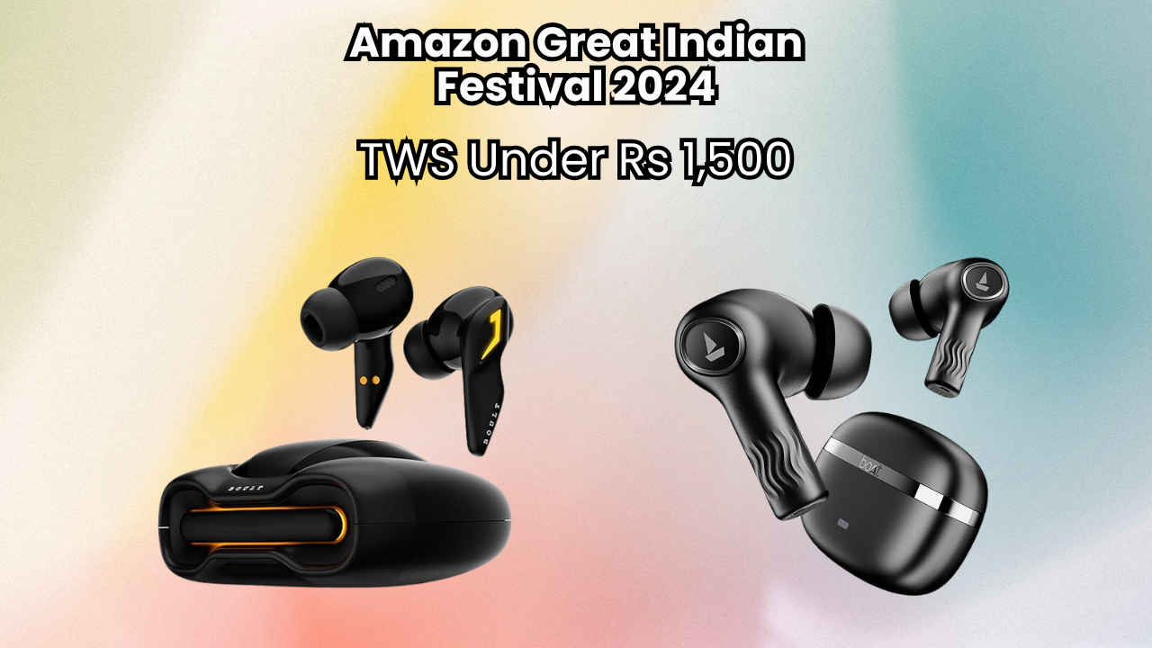 Amazon Great Indian Festival 2024: TWS deals under Rs 1,500