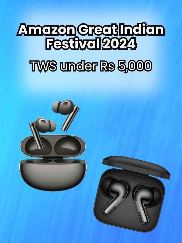 Amazon Great Indian Festival 2024 TWS under Rs 5,000 (1)