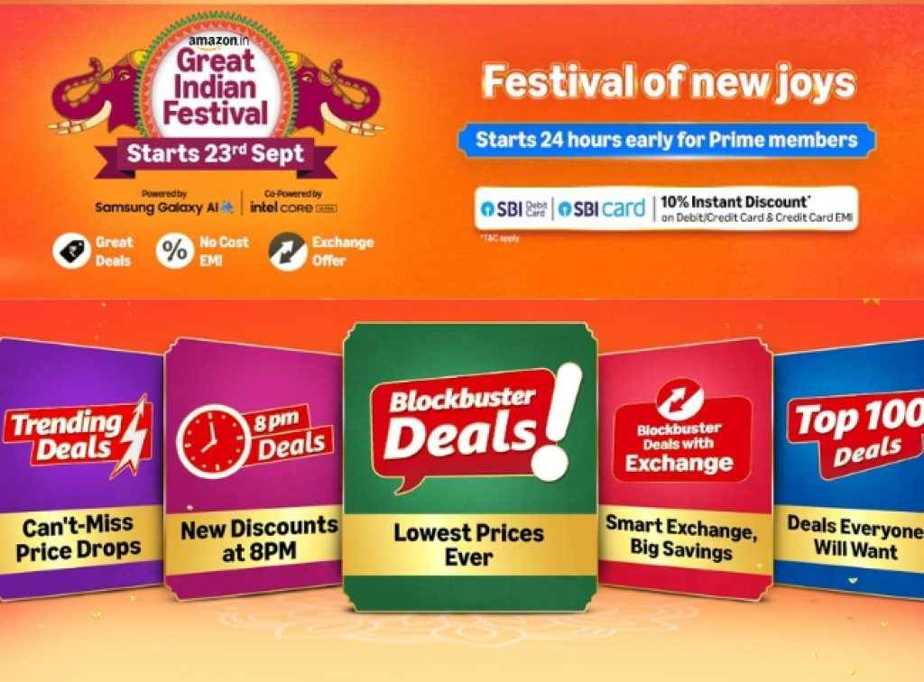 Amazon Great Indian Festival Sale 2025