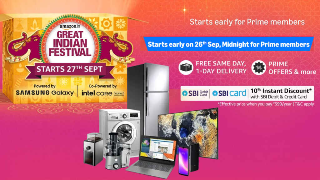 Amazon Great Indian Festival Sale upcoming Pre deals revealed 2024