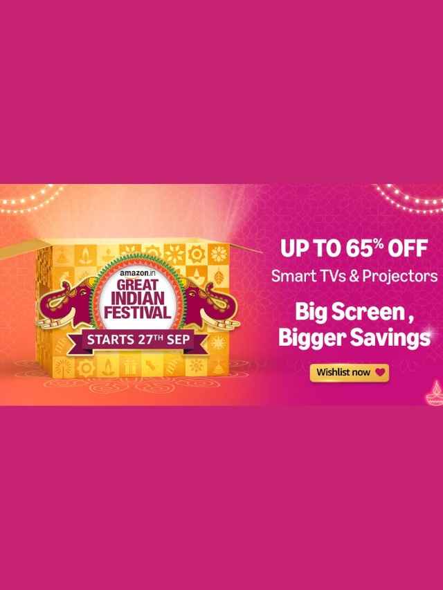 Amazon Great Indian Festival Sale upcoming smart tv deals