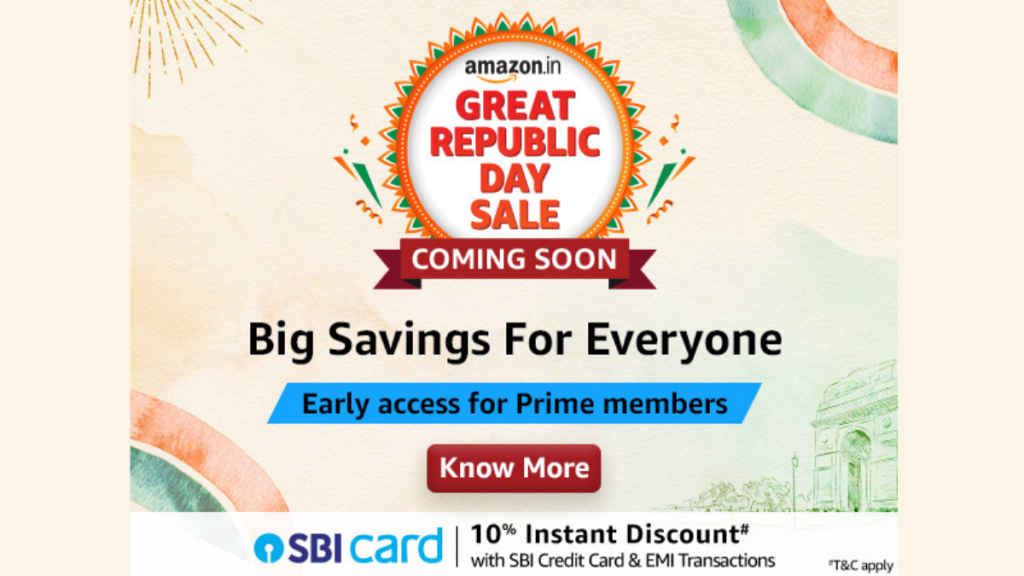 Republic Day Sale 2024: Amazon പൂരം ഉടൻ കൊടിയേറും, ഐഫോണും വൺപ്ലസ്സും ലാഭത്തിൽ വാങ്ങാം