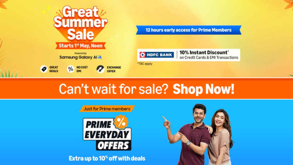 Amazon Great Summer Sale 2025