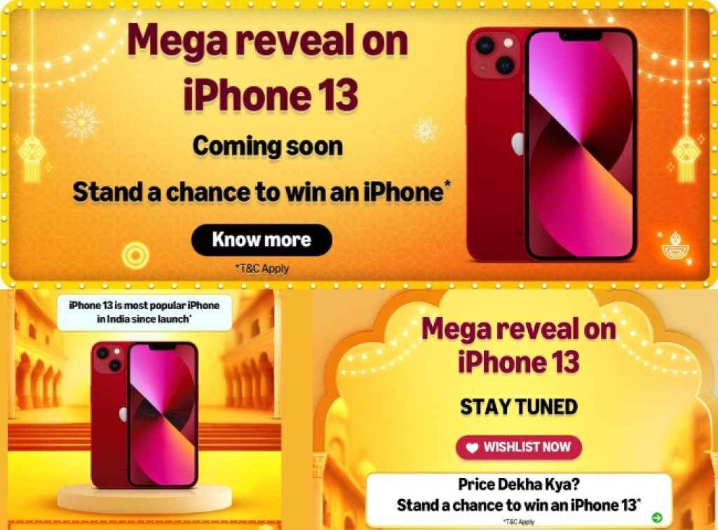 Amazon Great Indian Festival iPhone 13 Deal