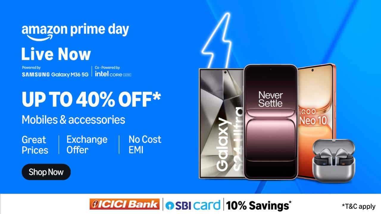 Amazon Prime Day 2025 sale is now live: iPhone 16e to Samsung Galaxy S24 Ultra, check top phone deals
