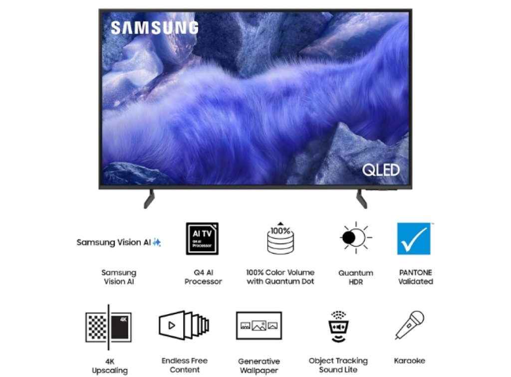 Amazon Sale Samsung QLED Smart Tv