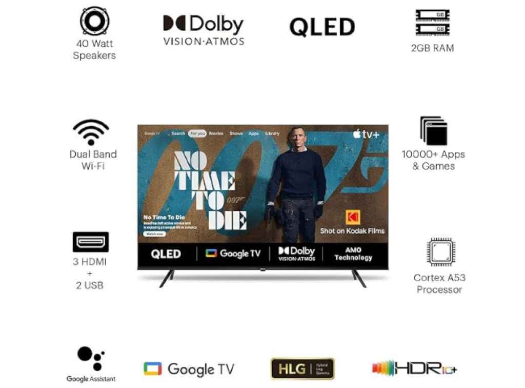 Amazon Sale best QLED Smart Tv deal
