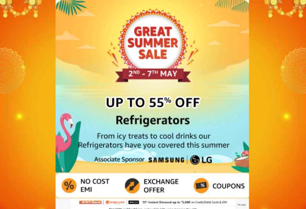 Amazon Summer sale 2024 deals on Refrigerators from top brands in India