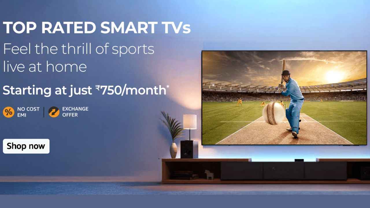 Amazon சூப்பர் ஆபர் தியேட்டர் போன்ற அனுபவம் தரும் பெரிய சைஸ் ஸ்க்ரீன் டிவியில் அதிரடி டிஸ்கவுண்ட்