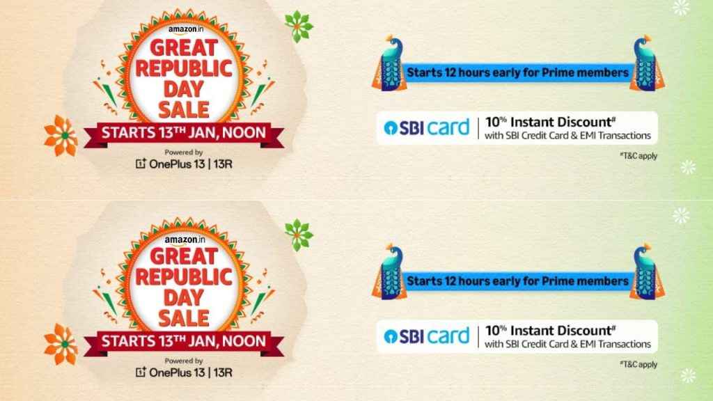 Amazon announced Great Republic Day Sale