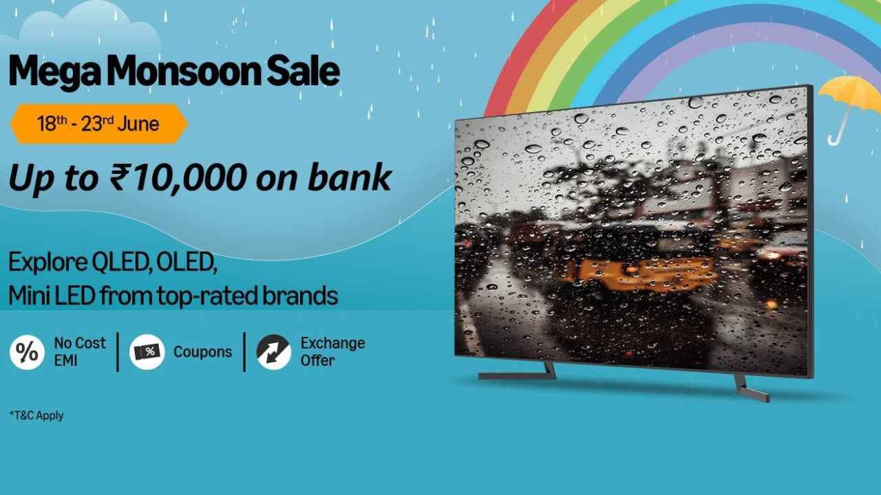 Mega Monsoon Sale: TV இதுவரை இல்லாத அளவிற்கு ரூ,20,000 வரை Bulk பேங்க் ஆபர் குறைந்த விலையில் TV வாங்கி மஜா பண்ணுங்க
