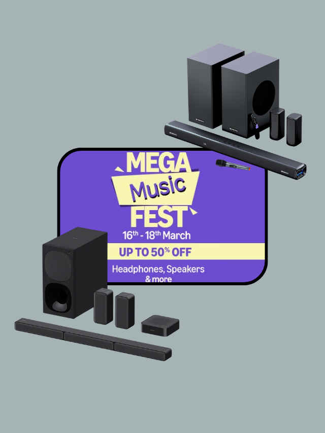 Amazon mega music fest sale best soundbar deals