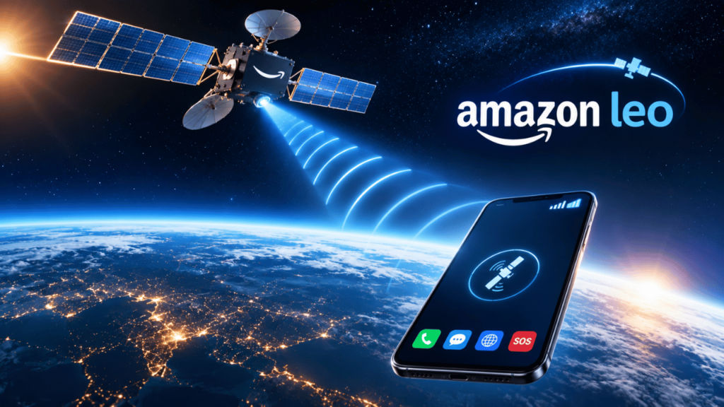 Amazon plans satellite connectivity for smartphones by 2028-1