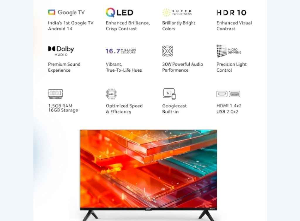 Amazon sale QLED Smart Tv