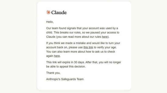 Anthropic under scrutiny as Claude flags users as minors, here is how to unlock your account