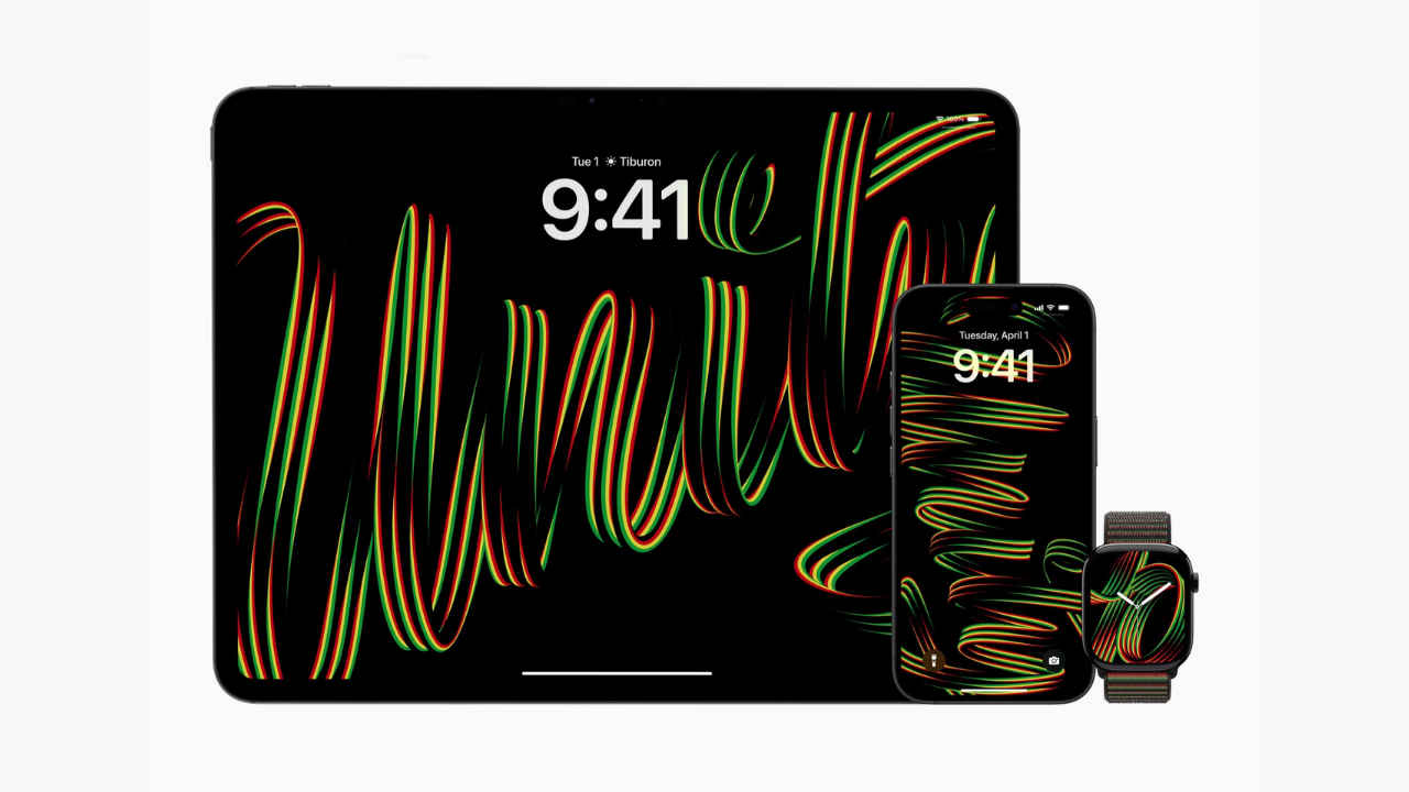 Apple introduces Black Unity collection including Sport Loop, watch faces and iPhone wallpapers